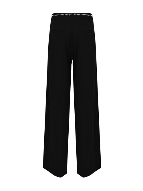 Pantalone Cedro in tessuto fiammato con cintura gioiello PINKO | 106397 A35IZ99